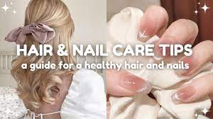 hair and nail care routine 