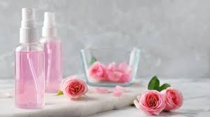 rose water with rose